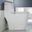 One Piece Convenient 20" Seating Height Elongated Toilet