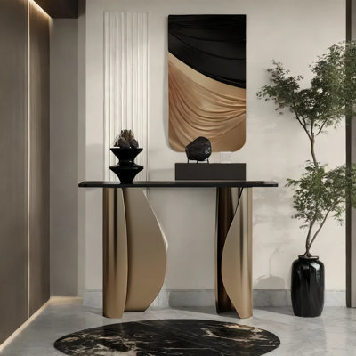 Console italienne de luxe, art italien