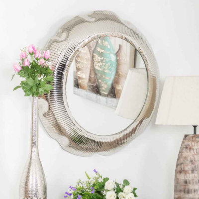 Magill Metal Flat Wall Mirror