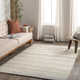 Lessie Handmade Beige/Gray Rug