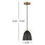Luminaire suspendu conique à 1 lumière Nikki-1013368361-1013368372-1013368375
