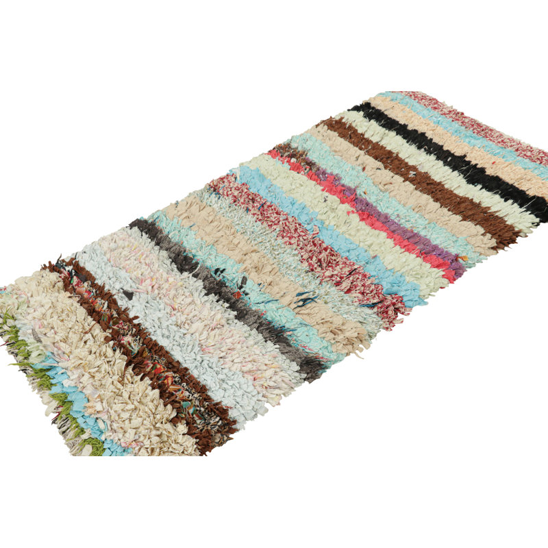 One-of-a-Kind 2'7"x5'4" Hand Knotted Area Rug