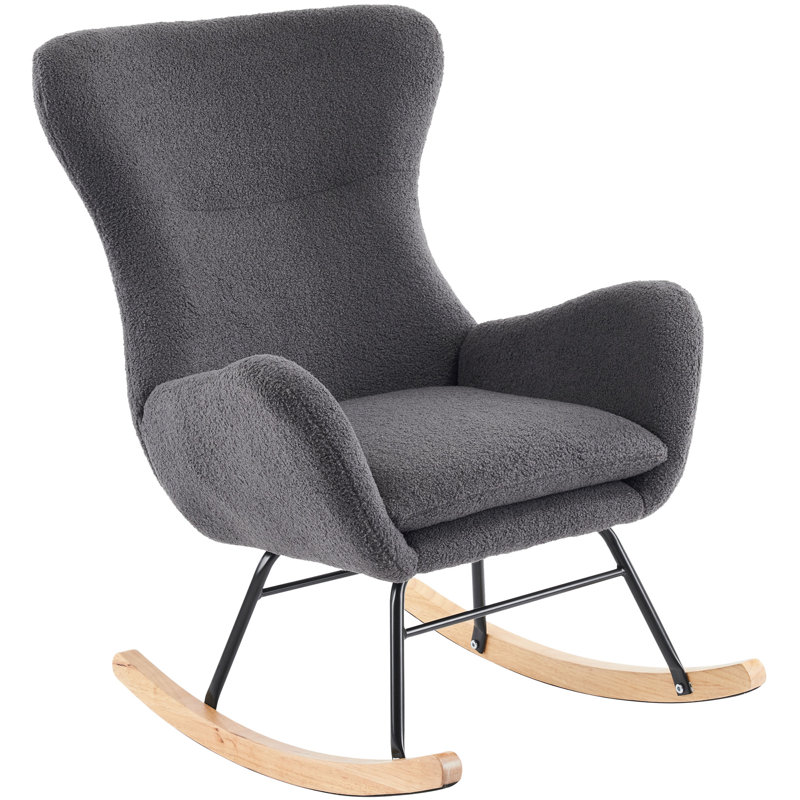 Caenas Rocking Chair, Grey