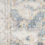 Tapis gris / bleu lavable à la machine Labounty-516022274
