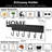 Key Holder Wall Mount Key Hooks Entryway Shelf
