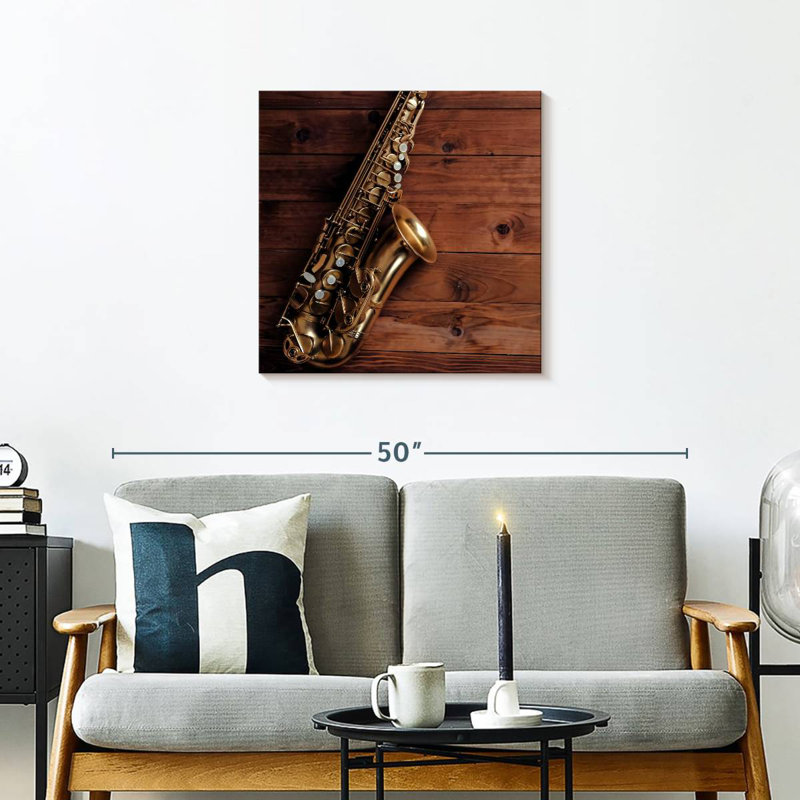 Abarca Saxophone On Wood