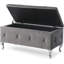 Banc de rangement avec repose-pieds Glam-1072714235