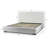 Bedwyr White Boucle Queen Bed-1516209236