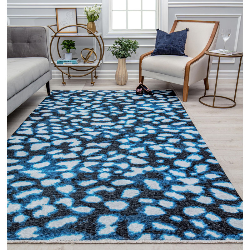 Tapis contemporain Eloise, Rectangle 7 pi 1 po x 10 pi