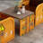 Ivonna 2 - Person Trestle Dining Set-636208243-636208240