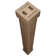 Timberthane Faux Wood Non-Tapered Square Column Wrap with Capital & Base