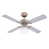 Brushed Aluminium/Light Maple or Silver