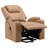 Macklin Camel Upholstered Power Lift Massage Recliner-516403006