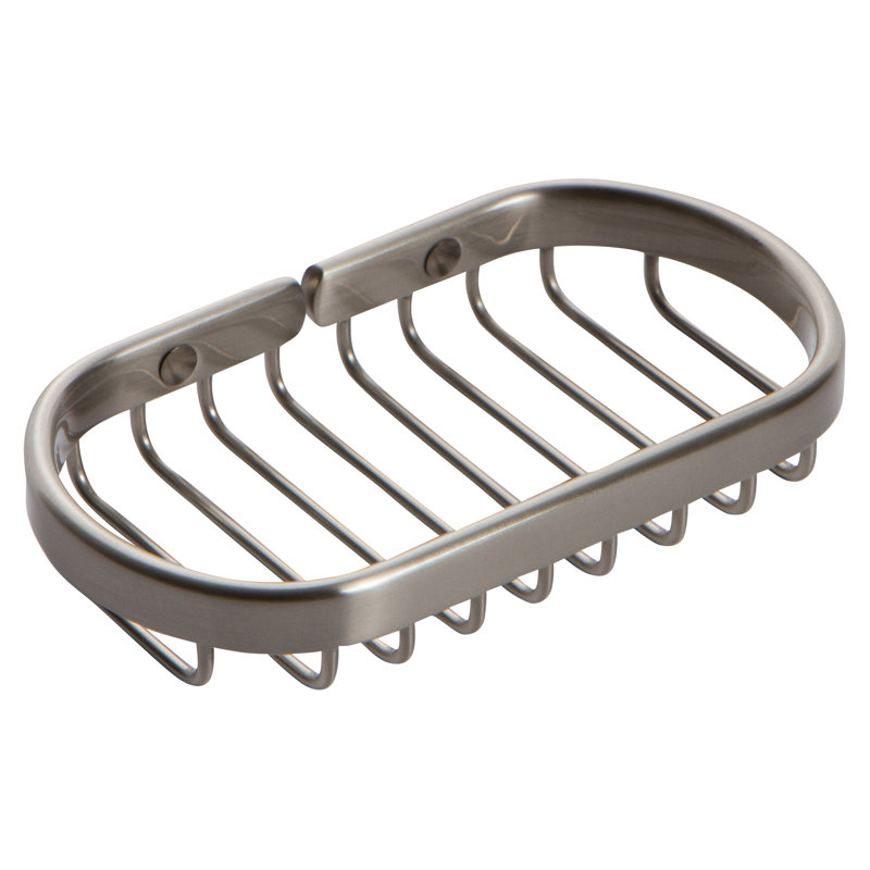 Splashables Soap Basket, Satin Nickel