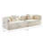 Durable Fabric Upholstery, Solid Wood Frame, High - Density Sponge Filling, Available In Variants Like White + Fabric + 4 Seat, Camel + Fabric + 4 Seat, White + Fabric + 3 Seat + Bathroom, Ideal For Primary Living Spaces, Perfect For Comfortable Lounging,-1394015191