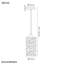 Esmira 1 - Light Chrome Kitchen Island Pendant