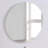80Cm Bathroom Mirror, Round Mirror, Wall Mount