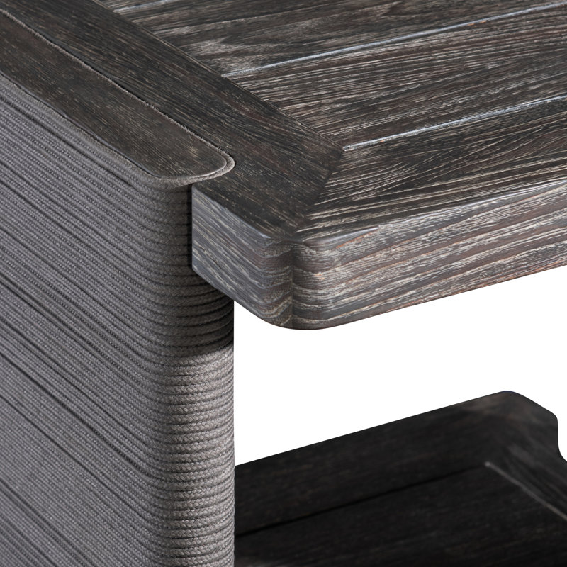 Outdoor Square Teak Side Table