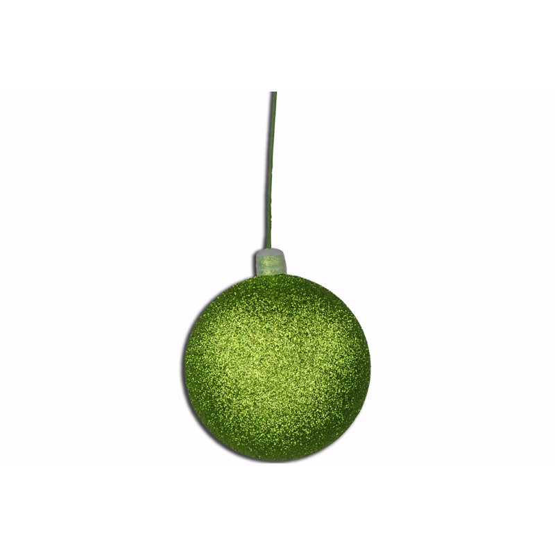 Shatterproof Ball Ornament, Vert citron