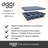Silicone (1") Ice Cube Tray w/ Lid