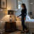 26" Louann Table Lamp Set With Night Light And USB Ports