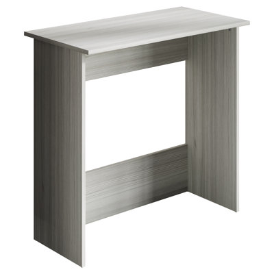 Bureau moderne et minimaliste compact - gris clair