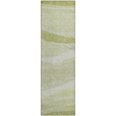 Premium Machine Washable Wayne AMF1099 Swirls Rug