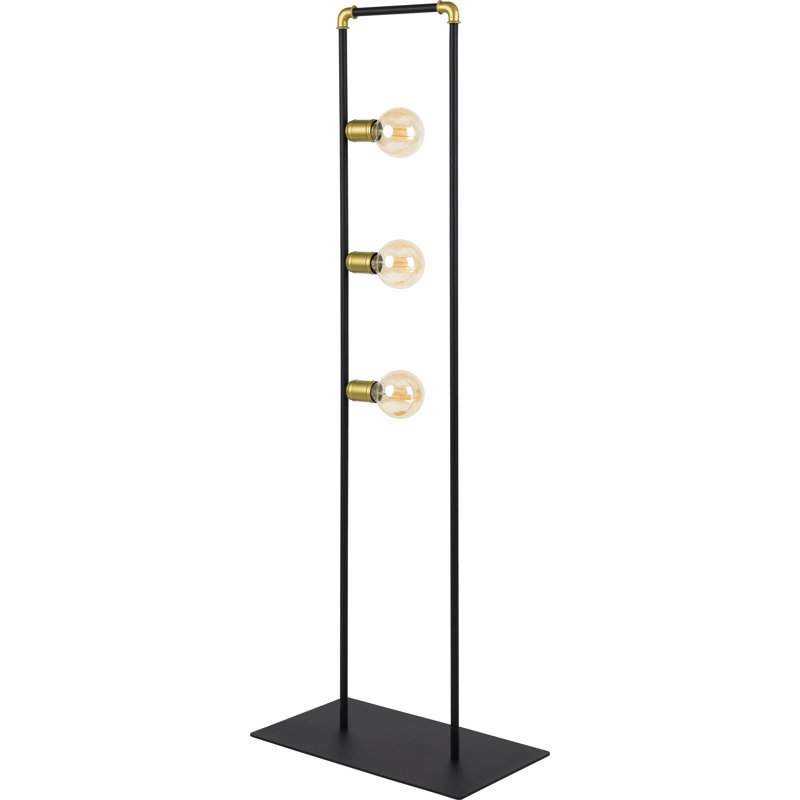 Ellie 145cm Black Floor Lamp