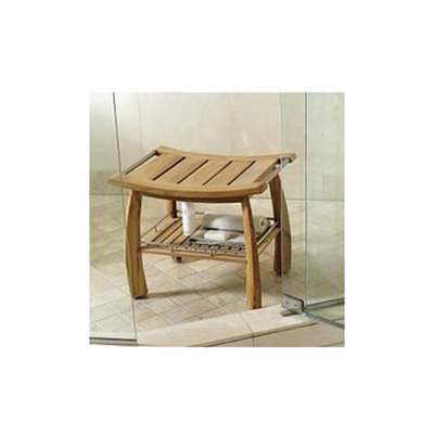 Macek 26'' W Teak Shower Bench