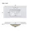 Meuble-lavabo de salle de bain avec lavabo
