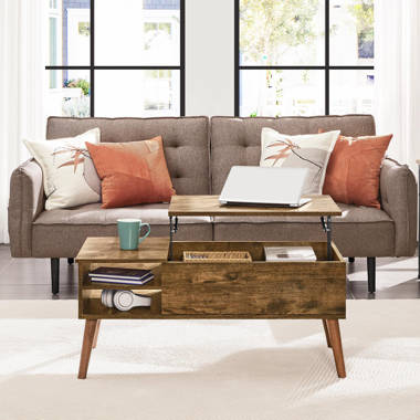 Wally Lift-Top Trunk Coffee Table With Storage