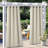 Blackout Outdoor Curtains 2 Panels Waterproof, Thermal Insulated Stainless Steel Rustproof Grommet Indoor Outdoor Curtains & Drapes for Yard/Gazebo Grommet-718971353-718971358