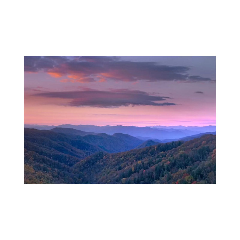 Newfound Gap, Great Smoky Mountains National Park, North Carolina by Tim Fitzharris - Wrapped Canvas Print