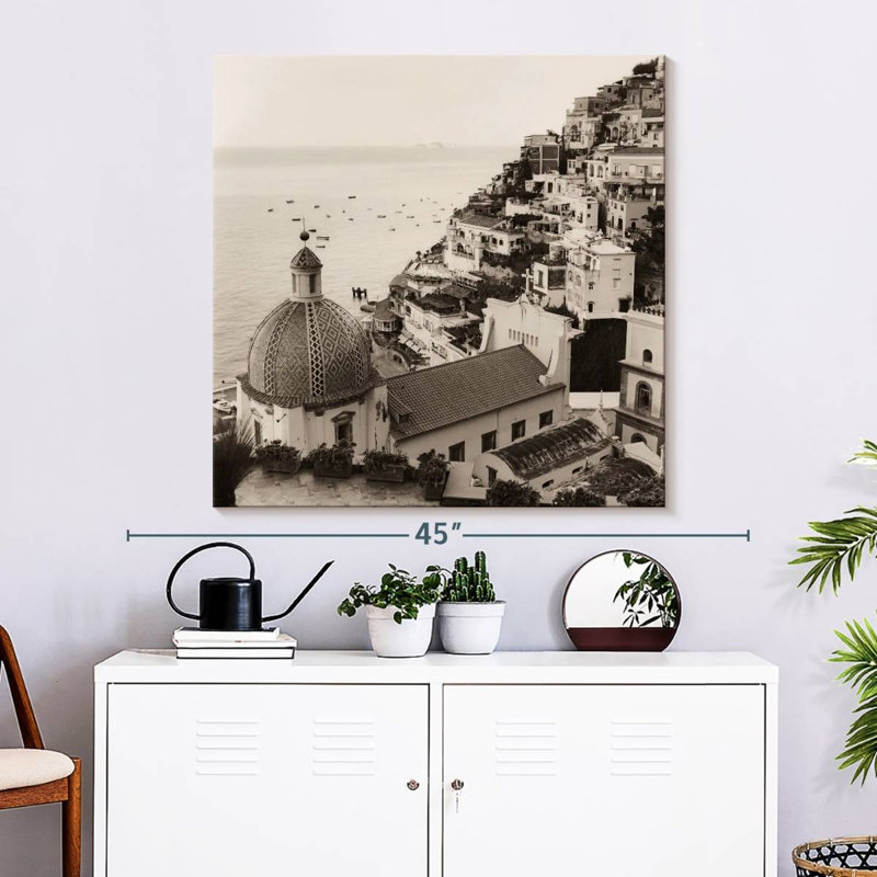 Positano Vista, 33" H x 33" W