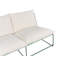 Bessi 160cm Wide Straight Steel Patio Sofa with Cushions-356748664
