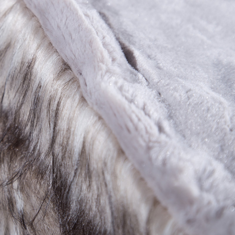 Jeté de salon en fausse fourrure Stockholm, L 58 po x L 84 po