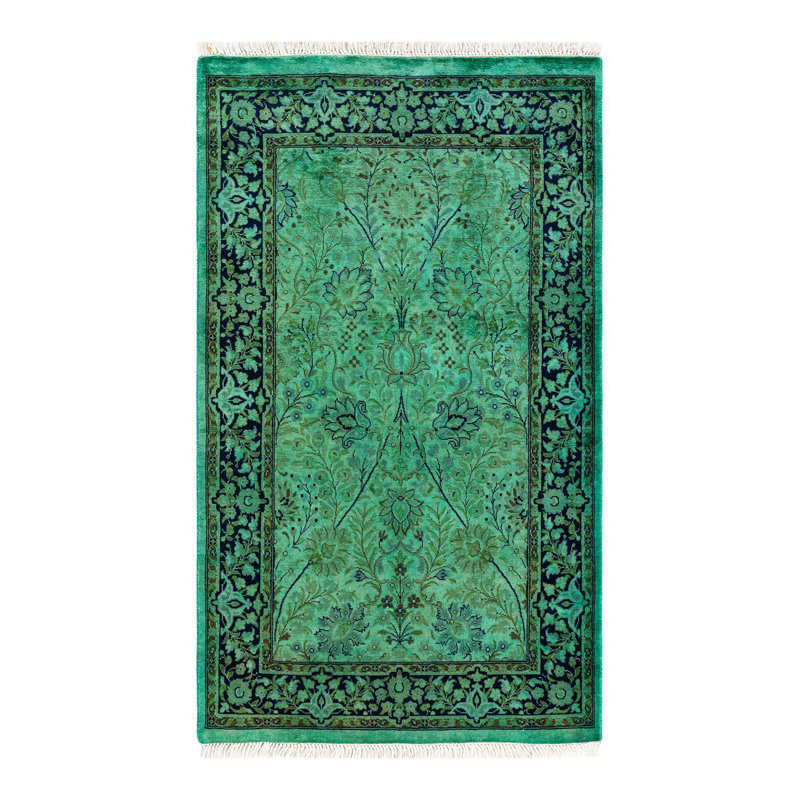 Yameen One-of-a-Kind 2'8" X 4'4" Hand Knotted Area Rug