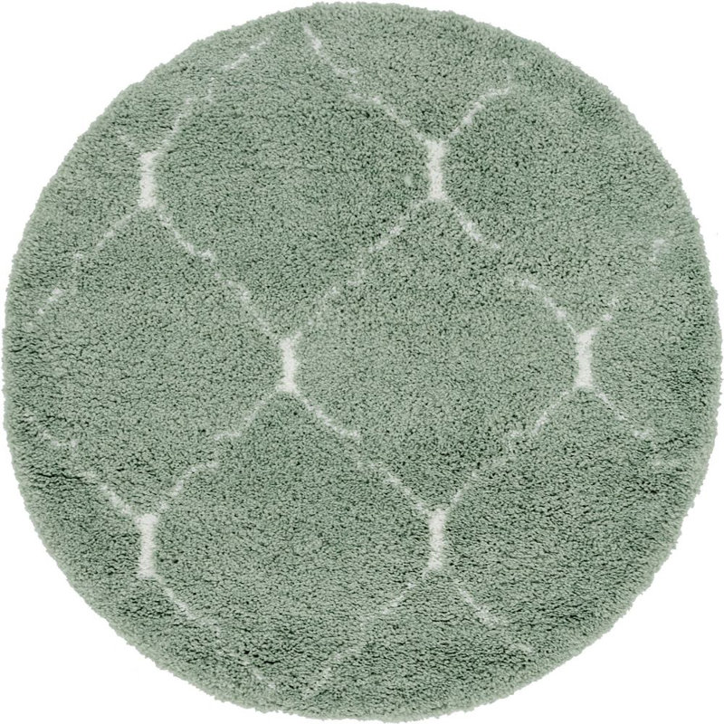 Walsenburg Oriental Indoor Rug, Round 5'