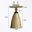 Table de bout en fer Luxury Design, table d'appoint ronde minimaliste pour petits espaces-110916717