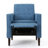 Button Tufted Upholstered Manual Push-Back Recliner -1795115048