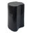 21 Irregular End Table, Black Color, Split Design For Indoor And Outdoor Settings, Made Of 85% 15% Fiberglass, Lightweight