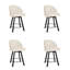 Tabouret pivotant à hauteur de comptoir Elyana-1733665278