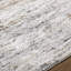Tapis rectangulaire en plastique tissé à la machine en polyester / polypropylène beige / blanc / gris Andorra Plus-98116342