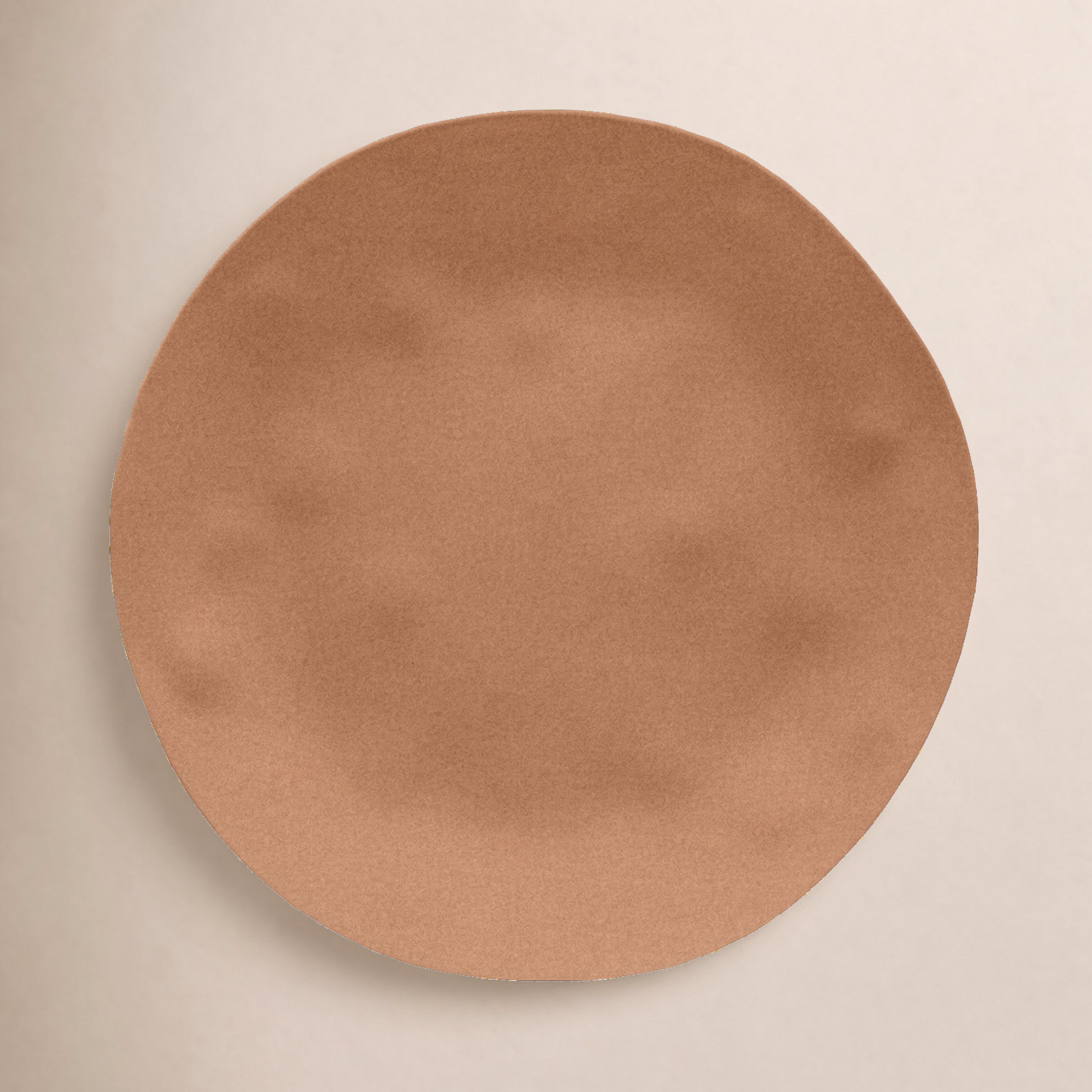 Laya 11" Dinner Plate, Brown