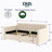 Flora Upholstered Daybed with 2 Drawers, Twin-739825836