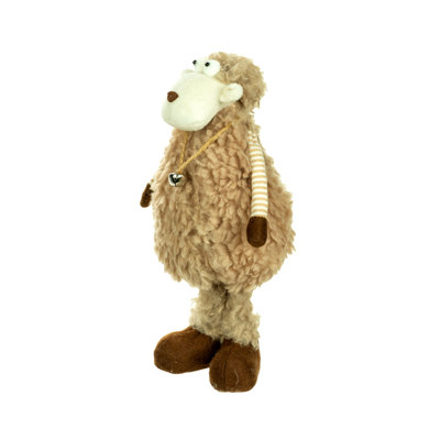 Mouton brun debout
