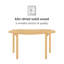 Bureau en bois massif Ankita Jacksonburg