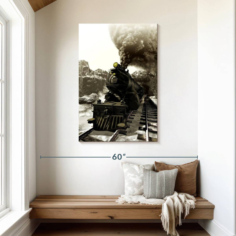 Mehar Railroad Tycoon 3, 45" H x 30" W