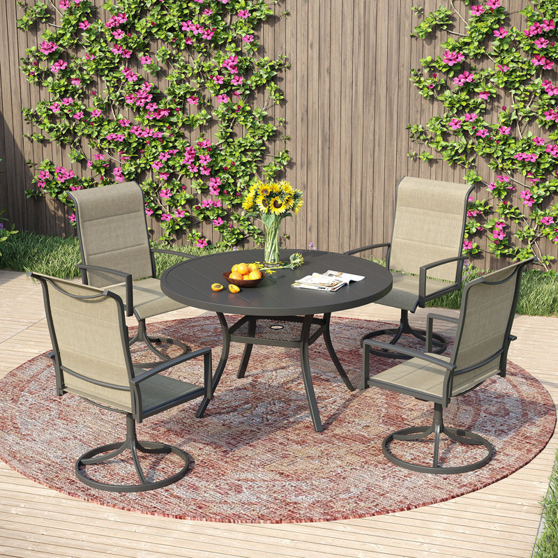 ensemble repas de patio, Black/Black