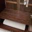 Armoire simple et légère en bois massif de luxe